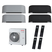 Toshiba RAS-4M27U2AVG-E / RAS-B10N4KVRG-E с четырьмя блоками