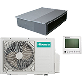 Канальный кондиционер Hisense AUD-12HX4SNL / AUW-12H4SV Heavy Classic