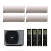 Casarte 4U75CM1/R3 с четырьмя блоками CAS25CX1/R3-G