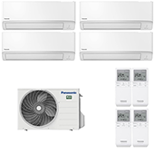 Panasonic U-4E23JBE / CS-TZ20WKEW с четырьмя блоками